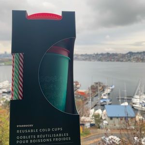 Starbucks holiday cold cups